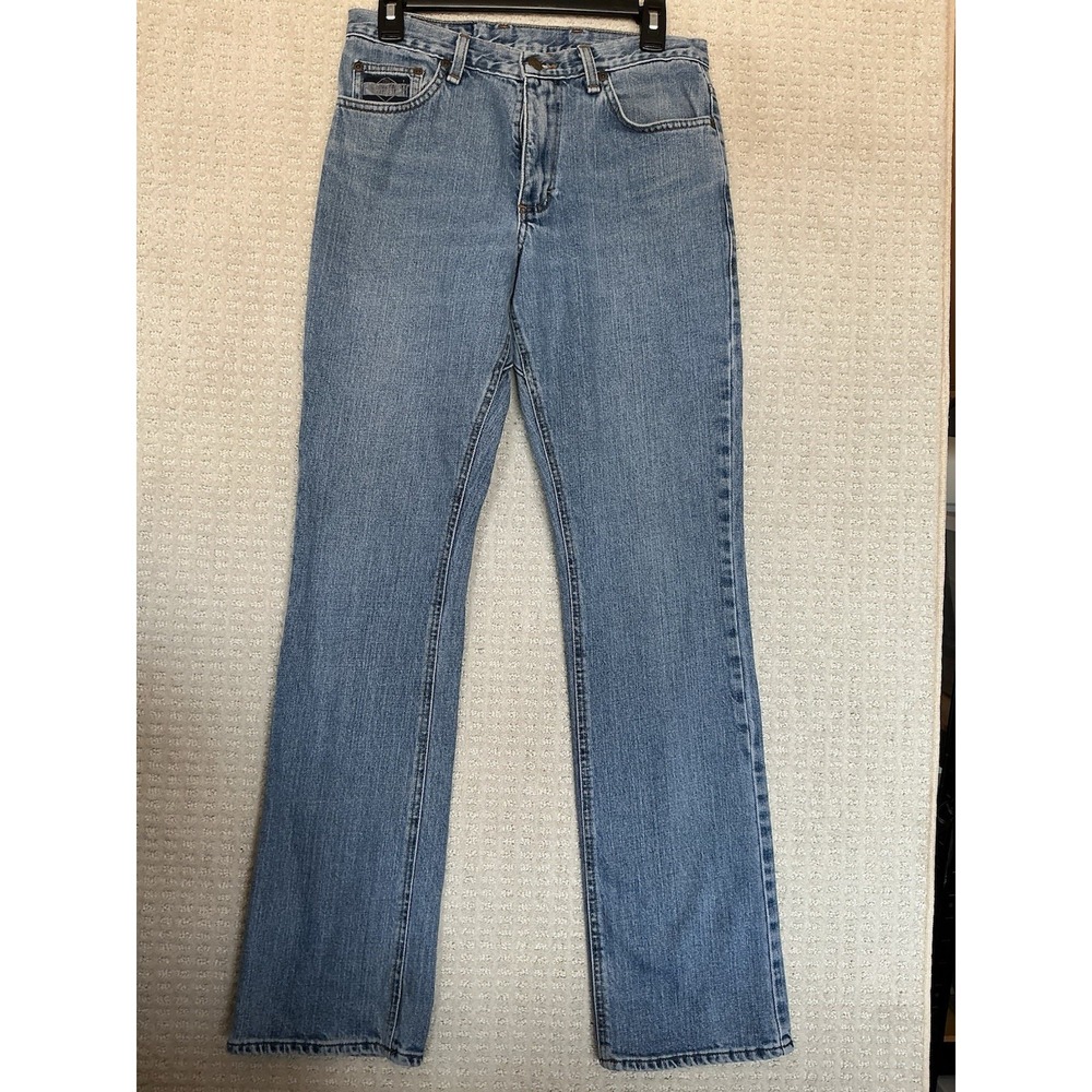 Diamond‎ Gusset Jeans USA MADE VINTAGE  29x34 Straight Leg Med Wash